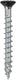 Dynaplus beslagschroef verzinkt platkop voldraad-8mm zwarte kop torx tx20 4.5x40 | 200 stuks - 0285.01.33605