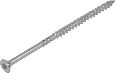 Dynaplus constructieschroef verzinkt platkop deeldraad +snijpunt torx tx30 6.0x120 70 | 100 stuks - 0281.01.50801