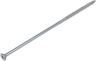 Dynaplus constructieschroef verzinkt platkop deeldraad +snijpunt torx tx30 6.0x180 80 | 100 stuks - 0281.01.51301