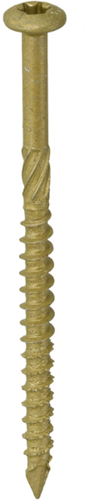 Load image into Gallery viewer, Dynaplus gevelschroef ar-bronze cilinderkop deeldraad torx tx15 4.0x50 28 | 200 stuks - 0284.08.25901
