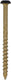 Dynaplus gevelschroef ar-bronze cilinderkop deeldraad zwarte kop torx tx15 4.0x40 22 | 200 stuks - 0284.08.25605