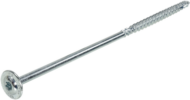Dynaplus houtbouwschroef verzinkt tellerkop deeldraad +snijpunt torx tx30 6.0x180 80 | 50 stuks - 0286.01.51301