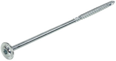Dynaplus houtbouwschroef verzinkt tellerkop deeldraad +snijpunt torx tx30 6.0x240 100 | 50 stuks - 0286.01.53001