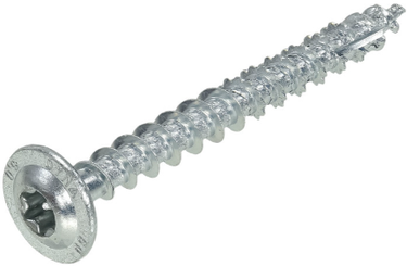 Dynaplus houtbouwschroef verzinkt tellerkop voldraad +snijpunt torx tx20 4.0x40 | 200 stuks - 0286.01.25601
