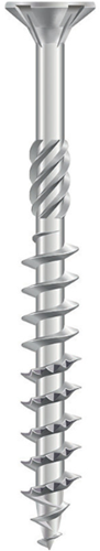 Dynaplus unischroef spaanplaatschroef verzinkt platkop deeldraad torx tx20 4.0x30 18 | 200 stuks - 0281.01.25202