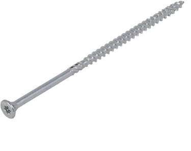 Dynaplus unischroef spaanplaatschroef verzinkt platkop deeldraad torx tx25 5.0x100 55 | 200 stuks - 0281.01.42601