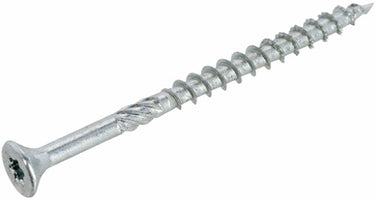 Dynaplus unischroef spaanplaatschroef verzinkt platkop deeldraad torx tx25 5.0x80 42 | 500 stuks - 0289.11.42401