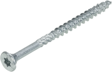 Dynaplus unischroef spaanplaatschroef vz (verzinkt) pk (platkop) torx tx20 4.0x70 42 | 200 stuks - 0281.01.26201