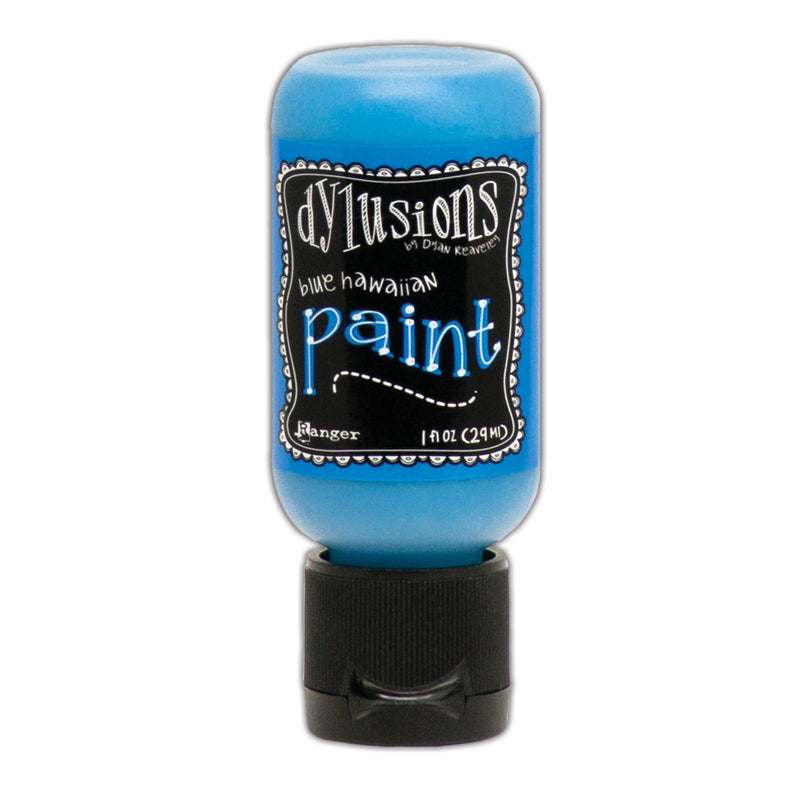 Load image into Gallery viewer, Ranger ink ranger • dylusions paint flip cap bottle blue hawaiian 29ml
