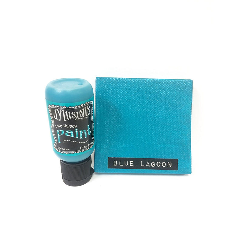 Load image into Gallery viewer, Ranger ink ranger • dylusions paint flip cap bottle blue lagoon 29ml
