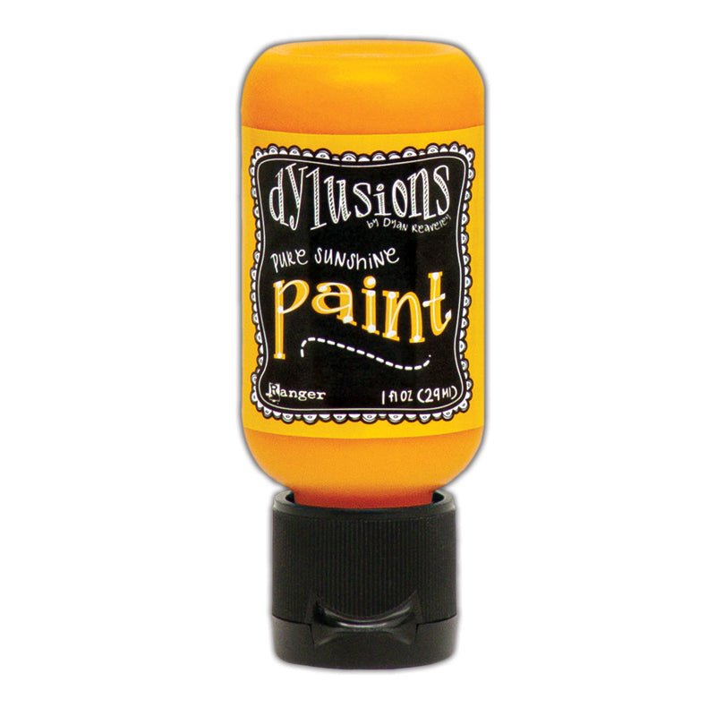 Load image into Gallery viewer, Ranger ink ranger • dylusions paint flip cap bottle pure sunshine 29ml
