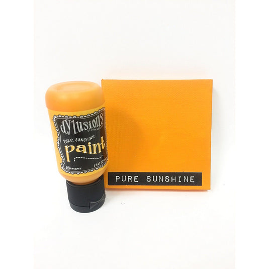 Ranger ink ranger • dylusions paint flip cap bottle pure sunshine 29ml