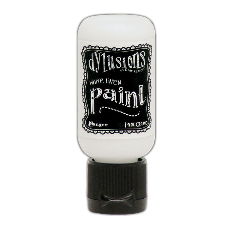 Load image into Gallery viewer, Ranger ink ranger • dylusions paint flip cap bottle white linen 29ml
