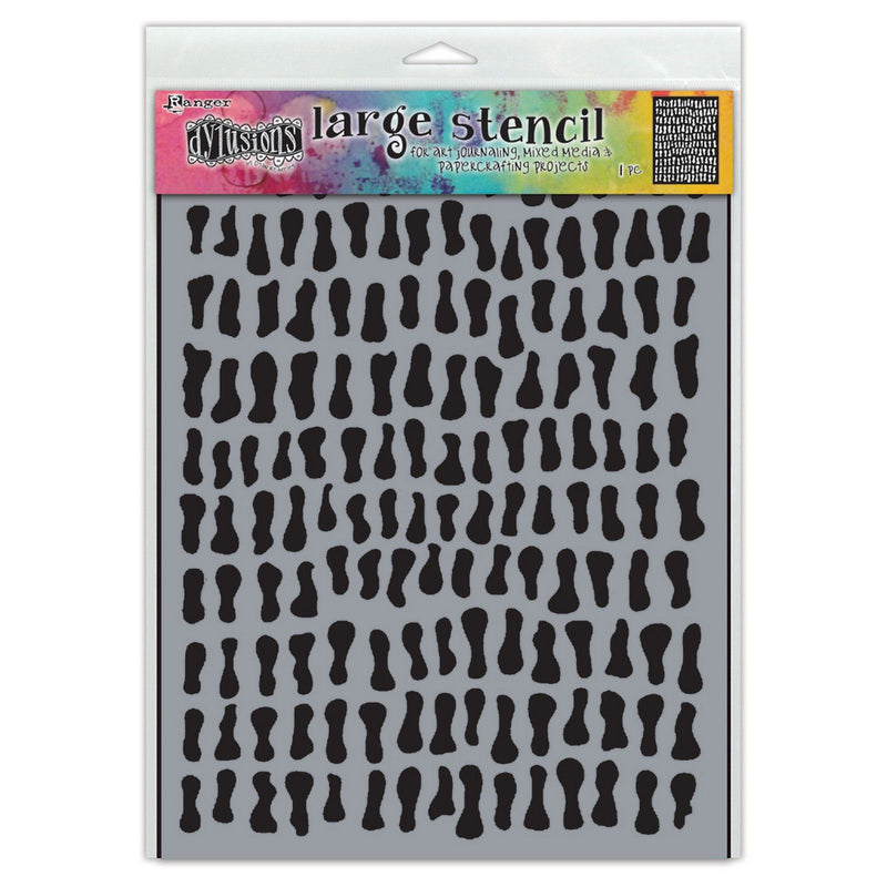 Load image into Gallery viewer, Ranger ink ranger • dylusions stencils golden nuggets large
