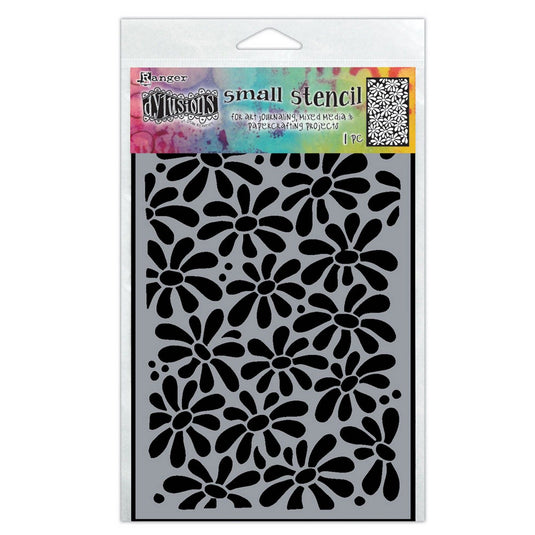 Ranger ink ranger • dylusions dyamond stencil small field of daisies