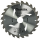 Makita accessoires cirkelzaagblad hout | 190x30x1,6 24t 18g - e-15659 - e-15659