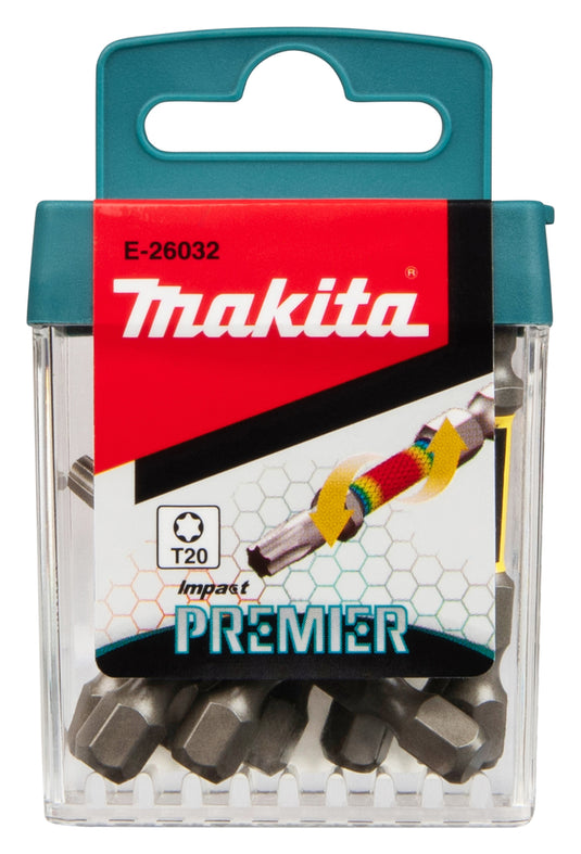 Imp makita accessoires slagschroefbits t20x50mm | act premier | 10 stuks - e-26032