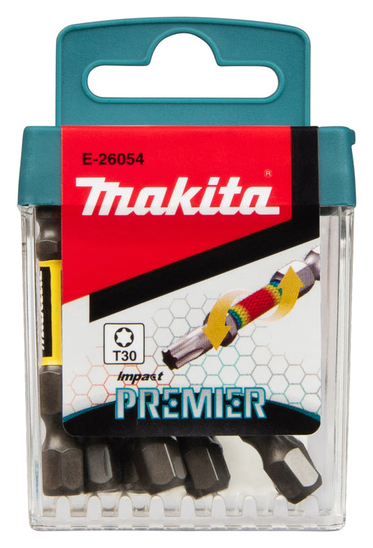 Imp makita accessoires slagschroefbits t30x50mm | act premier | 10 stuks - e-26054