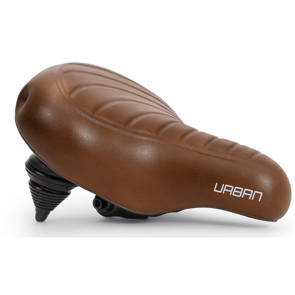 Load image into Gallery viewer, Edge fietszadel urban xl wave - bruin
