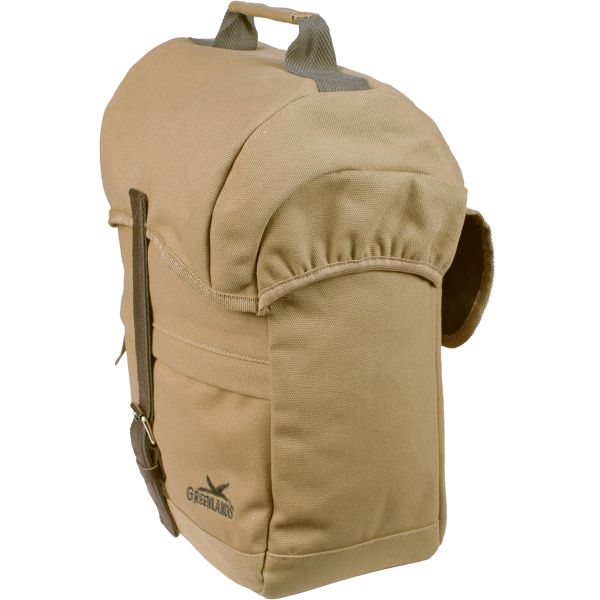 Load image into Gallery viewer, Greenlands enkele fietstas canvas travel 20 liter 30 x 37 x 17 cm - camel
