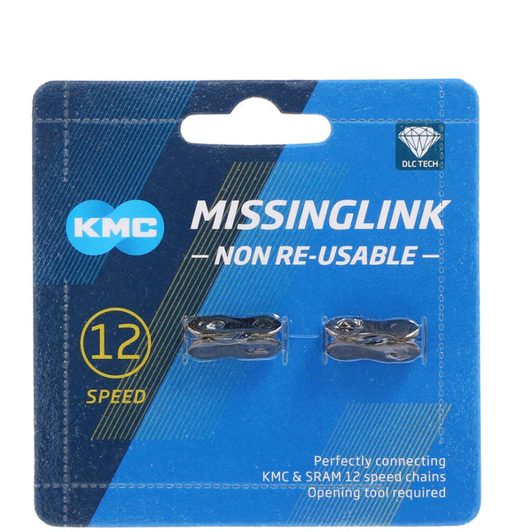 KMC Connecting Link MissingLink 12NR DLC black 5.2mm 12v (2)