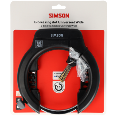 Simson ringslot universeel wide e-bike insteek 80mm art**