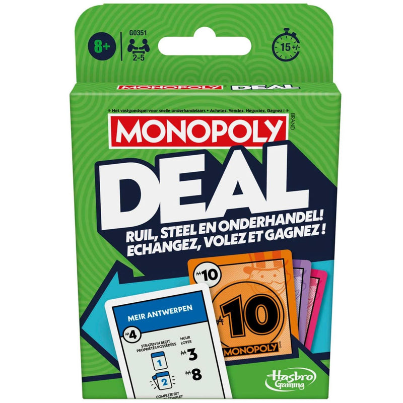 Load image into Gallery viewer, Hasbro monopoly deal kaartspel - nederlandse editie
