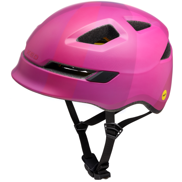 Load image into Gallery viewer, Ked fietshelm pop ii lite s (48-52cm) - mat roze
