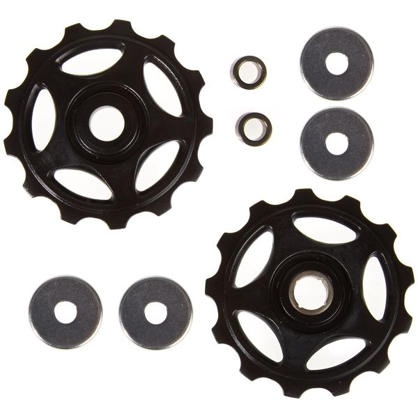 Load image into Gallery viewer, Shimano rd-m410 derailleur wieltjes set alivio 7 8 9 speed
