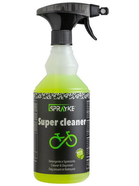Sprayke fiets super cleaner totaal ontvetter spray 750ml