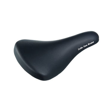 Selle san remo fietszadel kid voor 16-20 kinderfiets - zwart