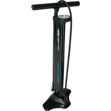 Superspark var voetpomp magnum air force - zwart