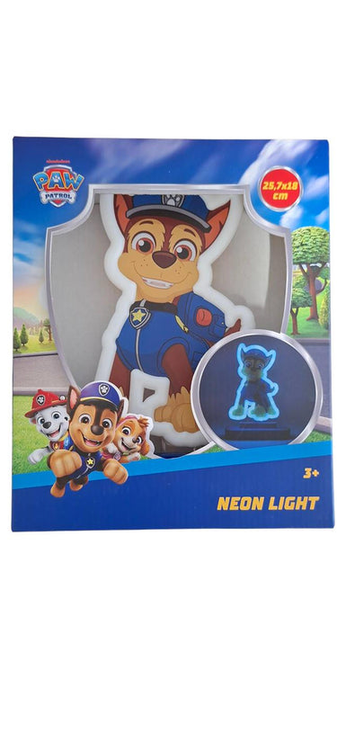 Z1 paw patrol neon tafellamp 25x22cm