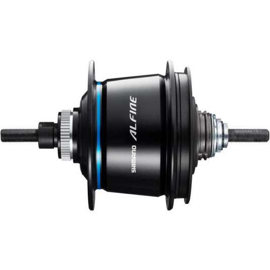 Shimano versnellingsnaaf 8 speed alfine di2 sg-s7051 voor schijfrem - 36 gaats - zwart