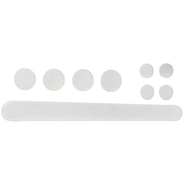 Velo stickerset voor de bescherming van het frame vork rms 9-delig - transparant