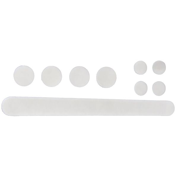 Load image into Gallery viewer, Velo stickerset voor de bescherming van het frame vork rms 9-delig - transparant
