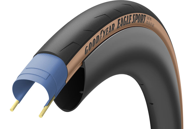 Load image into Gallery viewer, Goodyear Eagle sport 700x30c tan
