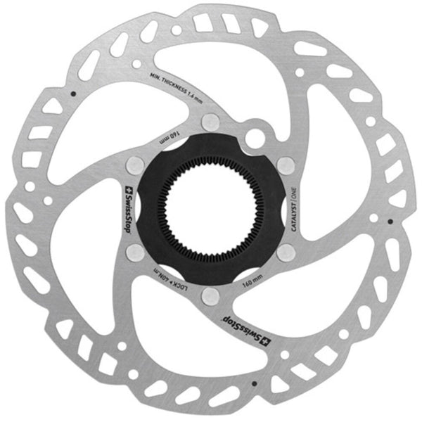 Swissstop - remschijf catalyst one centerlock 160mm