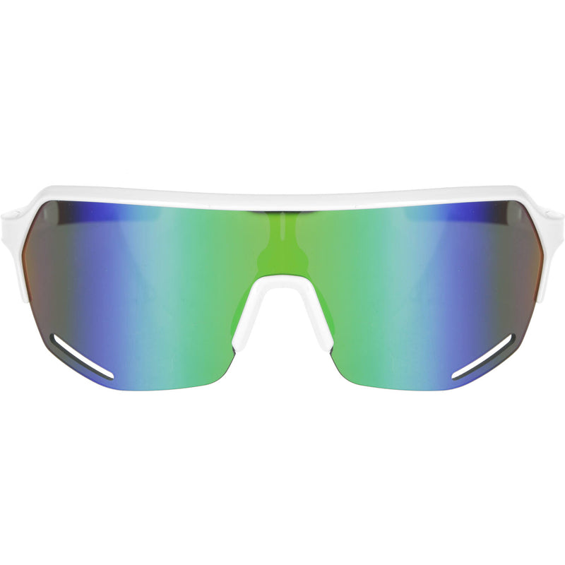 Load image into Gallery viewer, Trivio - fietsbril hyperion wit revo groen met extra transparante lens
