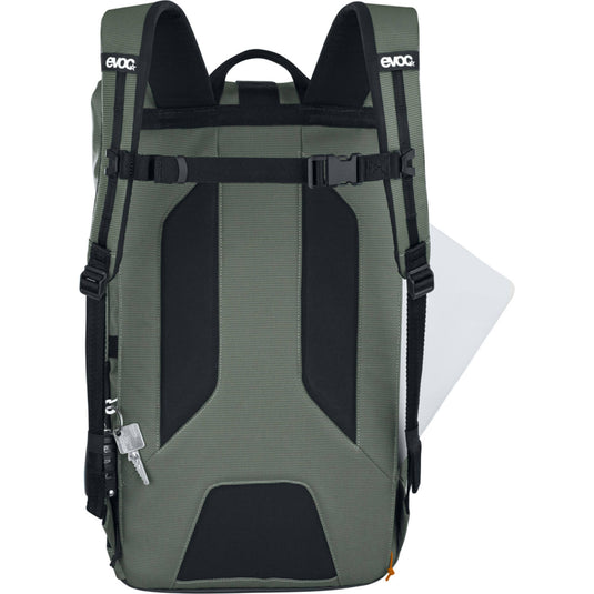Evoc - duffle backpack 26 dark olive black one size 26l