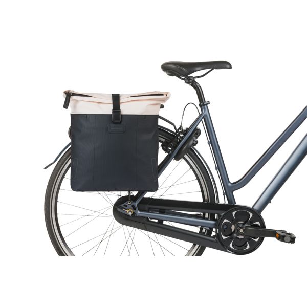 Load image into Gallery viewer, Basil tas vive dubbel wit zwart | 35l
