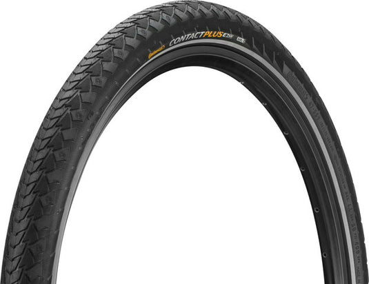Continental Fietsband Contact Plus Reflectie Zwart 26x1.75 Stadsfiets Draadband 47-559