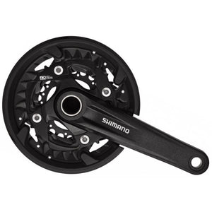 Shimano crankstel mtb 3 x 10 speed fc-mt500 met 175mm crankarm 40-30-22t - zwart