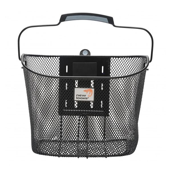 Load image into Gallery viewer, fietsmand Toscane Smartlock voor 19 liter zwart
