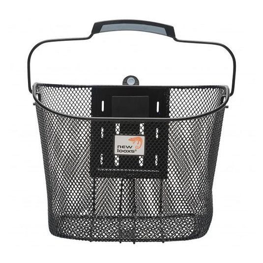 fietsmand Toscane Smartlock voor 19 liter zwart