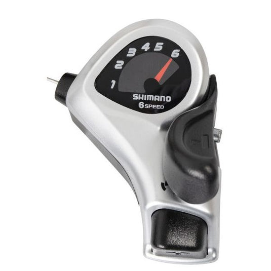 Shimano versteller rechts 6 speed st-tx50 - zwart zilver