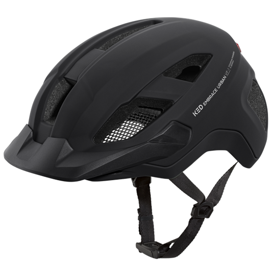 Ked fietshelm embrace urban - l (58-62 cm) - matzwart