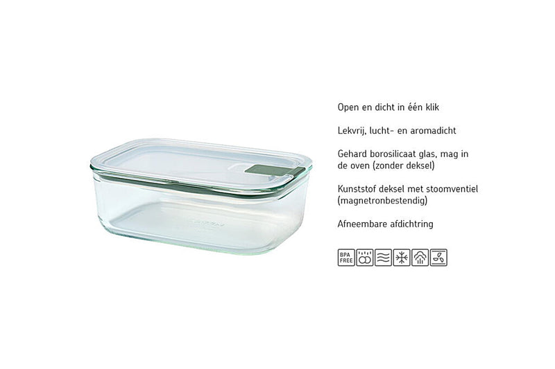 Load image into Gallery viewer, Mepal vershouddoos easyclip glas 700ml
