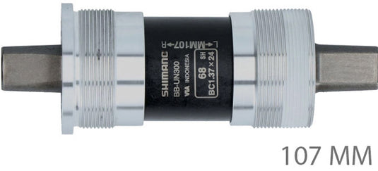 Shimano vierkante trapas bb-un300 68mm 117mm - kettingkast type
