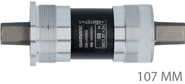Load image into Gallery viewer, Shimano vierkante trapas bb-un300 68mm 123mm - kettingkast type
